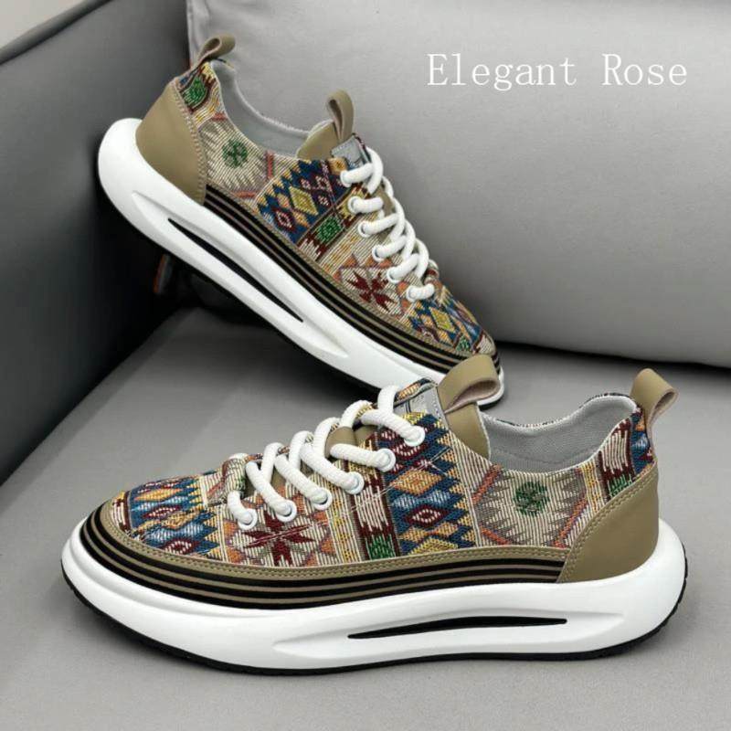 ELEGANT ROSE 男鞋2024百搭休闲鞋一脚蹬透气运动鞋低帮时尚板鞋,流行男鞋,雨鞋,淘宝优惠券,粉丝福利购,淘宝优惠卷