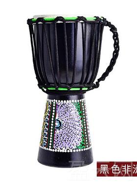 正品非洲鼓丽江手鼓8寸1寸2儿童幼儿园初学者入门云南拍鼓10p手vc