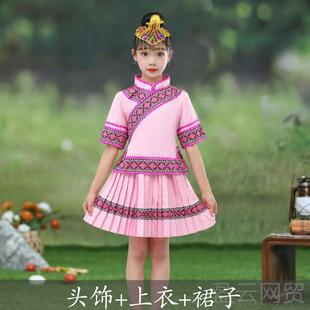 正品新款广壮族三西月三民族装女布服依族苗族彝族民少数族服装男