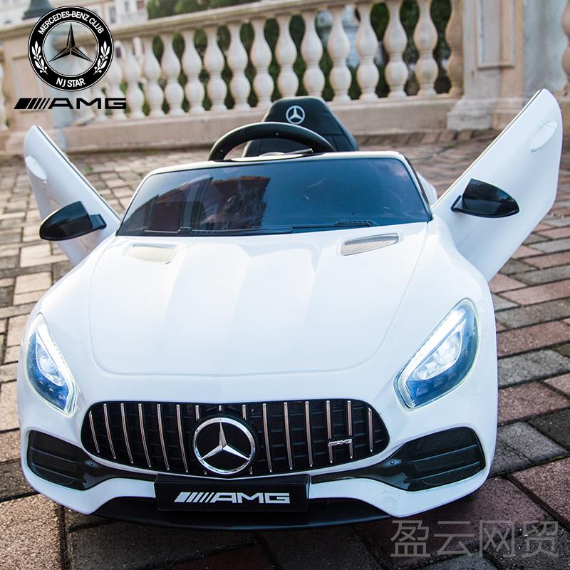 正品儿童电动车四轮孩汽车遥控具宝车可坐人小婴玩儿带摇摆宝奔驰