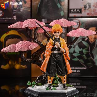 正品我鬼灭之刃GK魔方灶门豆模子炭治郎蝴蝶忍妻善祢逸手办型摆件