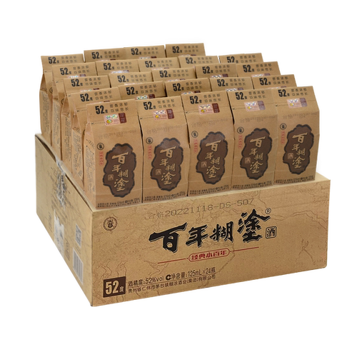 125mL*24瓶粮食酿造浓香型白酒