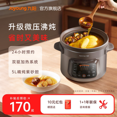九阳电炖锅家用全自动紫砂锅煲汤