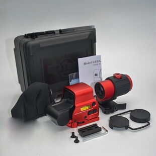 3倍放大金属全息红点558G33侧翻模型20MM快拆固定3倍放大模型弹弓