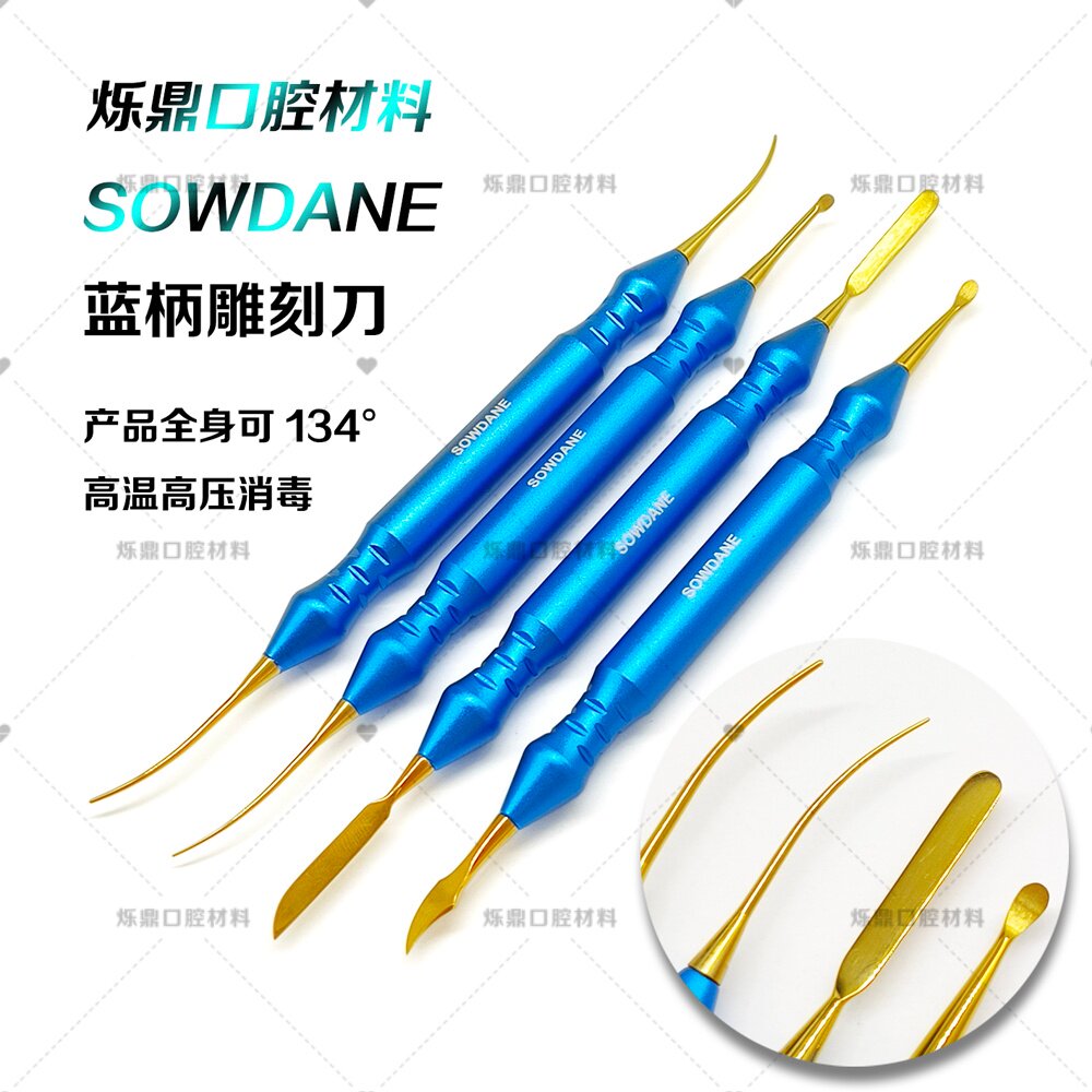 牙科技工雕刻刀双头口腔