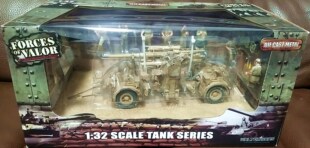 FOV 88炮 1:32 德国陆军88毫米炮 含兵人 北非隆美尔军团静态模型