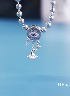 有看复古设计暗黑潮串珠情侣手链