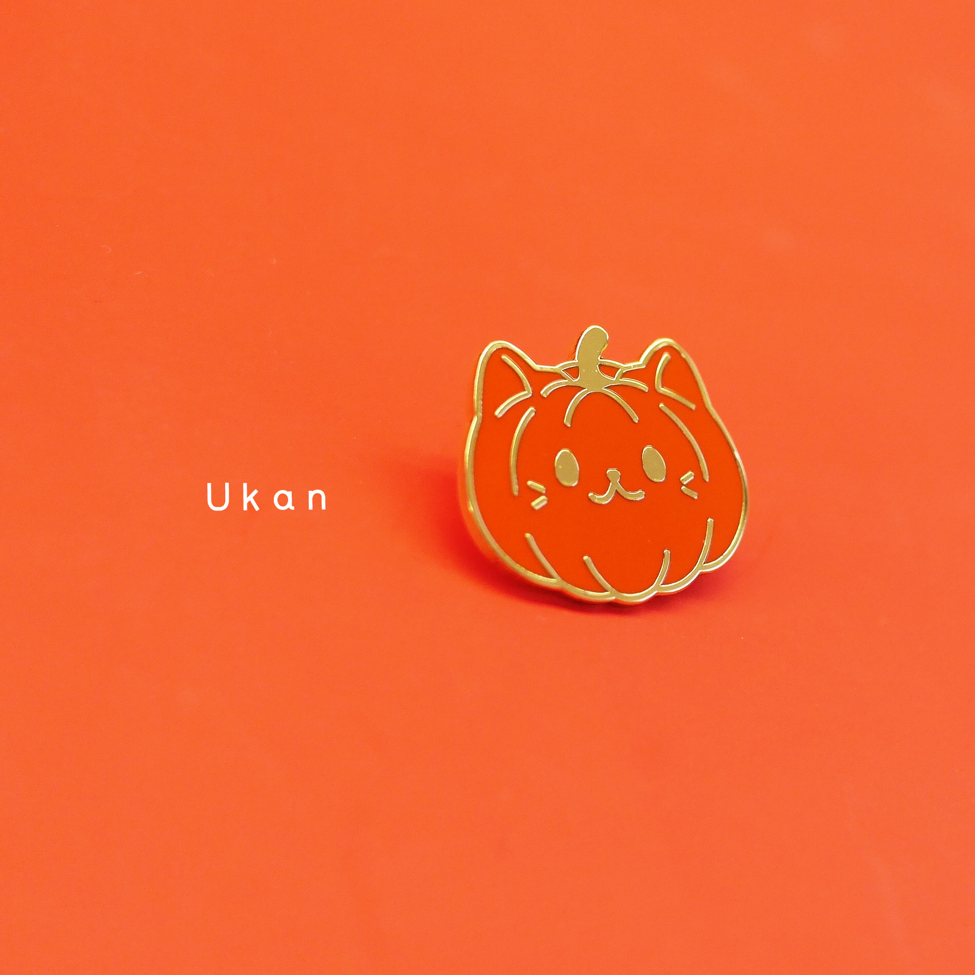 有看万圣节卡通日系女猫咪徽章