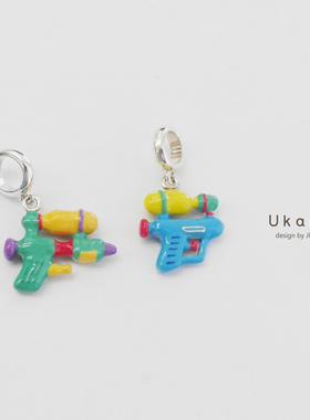 百搭日韩风卡通纯银串珠手链