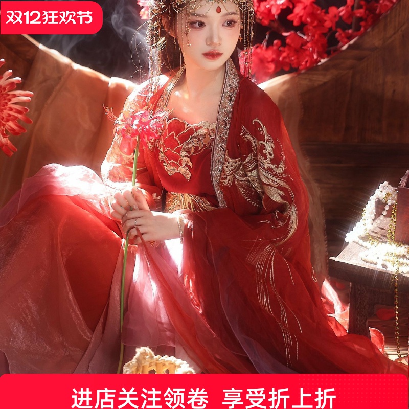 一袭汉服惊艳时光古韵自来