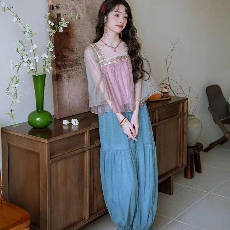 一袭汉服惊艳时光古韵自来