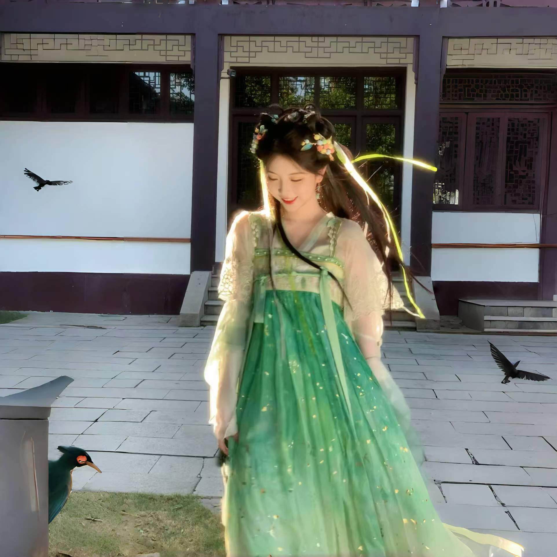 凌妙妙同款襦裙永夜星河同款古装