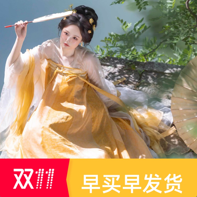 一袭汉服惊艳时光古韵自来