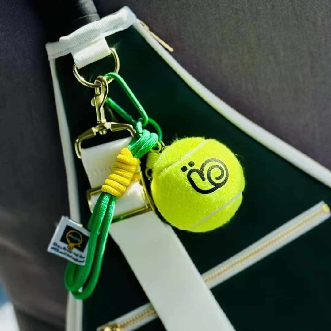 网球小挂件饰品定制logo
