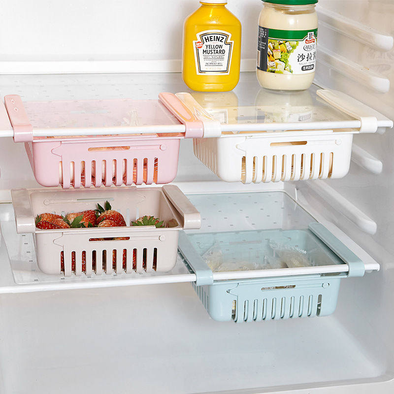 [Shake the same tune]Refrigerator Tray Telescoping multi-function storage box Fruits and vegetables Leach basket tea table Storage boxin the Storage consolidation , Home Storage appliances , Storage box , Storage box  category - from Buy2taobao.com to provide professional Taobao agent buy service