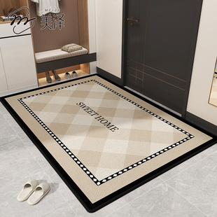 地垫入户门2025新款 玄关蹭土免洗门垫高级感防滑地毯进门门口脚垫