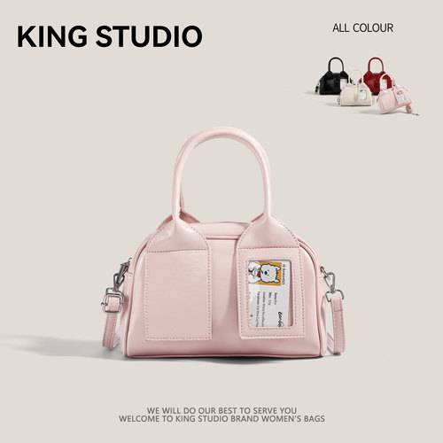 韩国高级感手拎枕头包百搭斜挎包