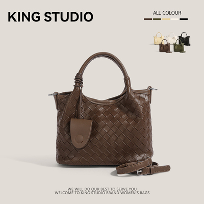 小众高级感编织包复古时尚手提包