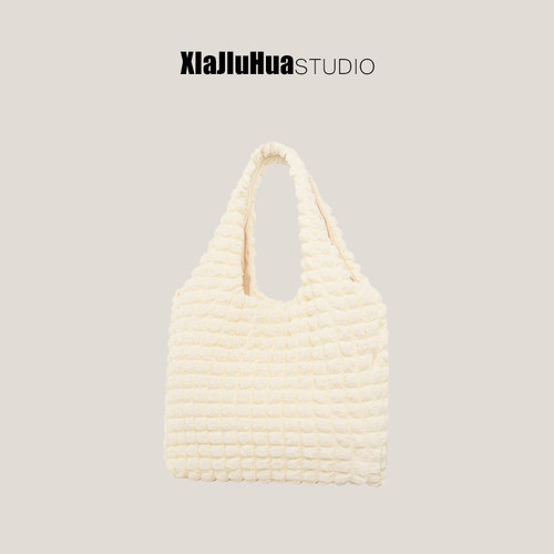 下酒话DrinKing简约泡芙云朵包包