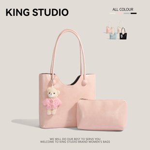 大容量高级感包包女2025新款潮夏天流行时尚超火单肩包通勤托特包