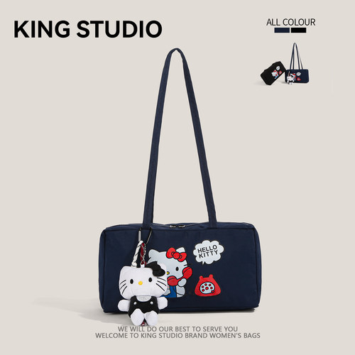 可爱卡通HelloKitty保龄球包女