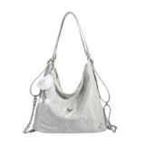 Вместительная и большая летняя сумка через плечо, небольшая сумка на одно плечо, надевается на плечо