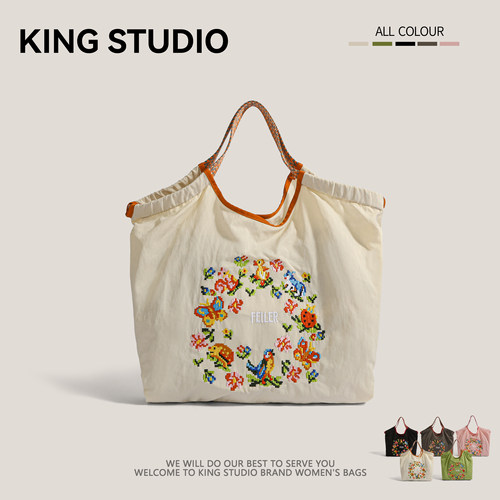 日本ballchain刺绣环保袋购物袋