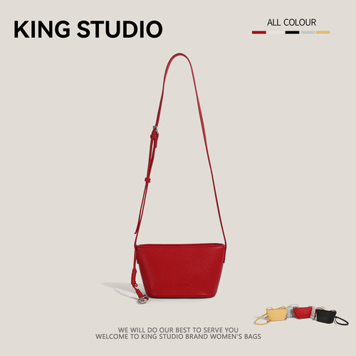 小众高级感小船包时尚休闲水桶包