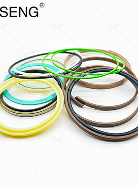 挖掘机凯斯CX200/210/240/350/360BC小中大臂铲斗油缸油封修理包