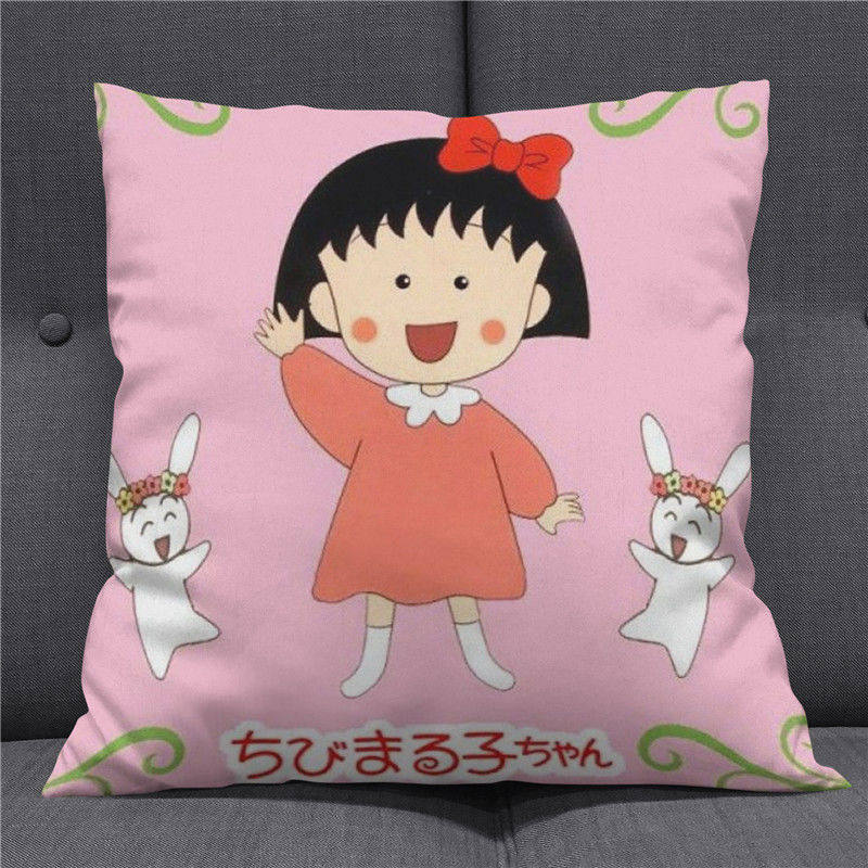 动漫可爱樱桃小丸子照片定制抱枕靠垫枕头沙发床头办公室午睡礼物|ruв категории домашний ткань, подушка/подушка - от Buy2taobao.com для оказания профессиональной услуги покупки агента Taobao