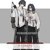 月行 灰白色系夏日T恤罩衫 短袖 pinksavior 设计感黑灰套装