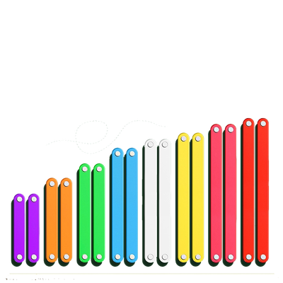 平行四边形拼接条活动框架教具