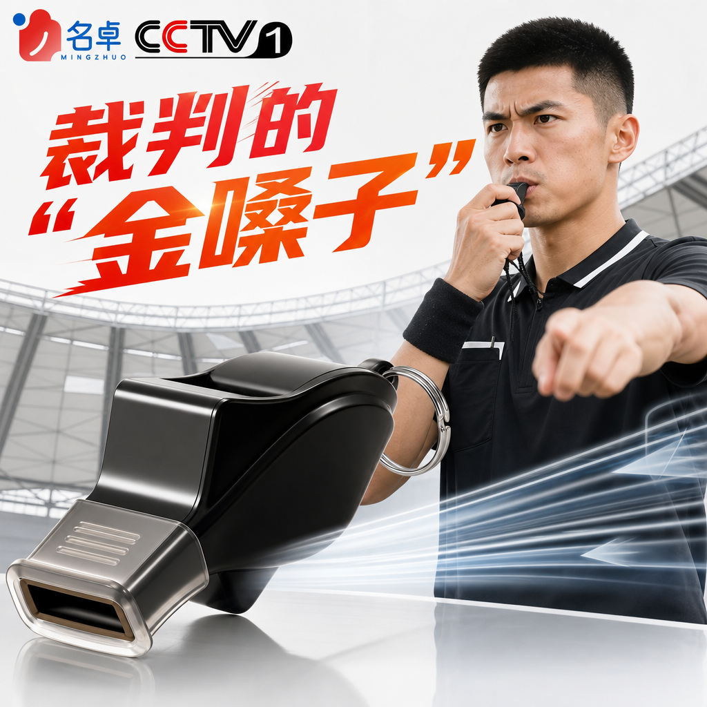 裁判专用口哨体育篮球足球老师专业哨子带挂绳音量大超声响高分贝