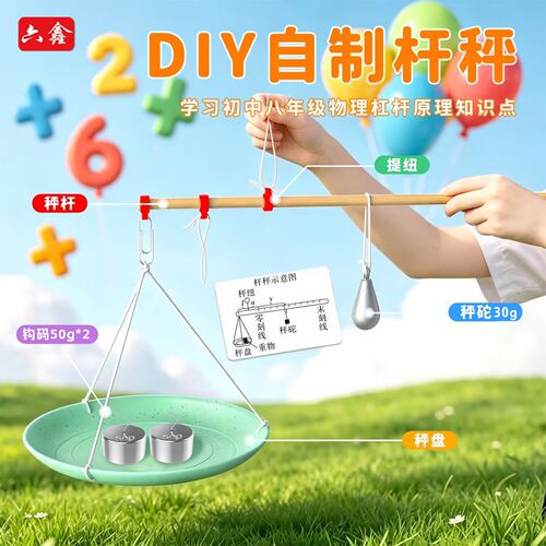 【中小学生专用】自制杆秤材料包