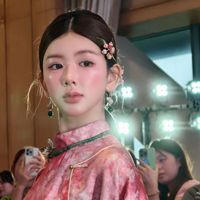 水舞C0720手工古风缠花小浆果清新汉服发钗发簪国风簪子新娘配饰