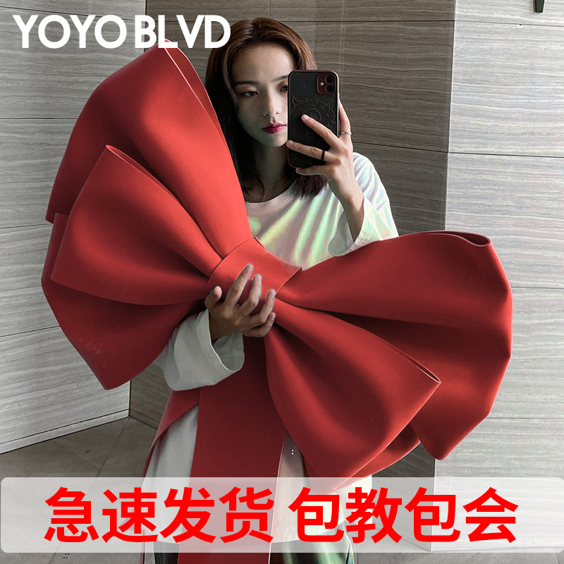 圣诞节超大蝴蝶结海绵