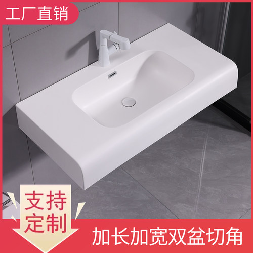 可丽耐肤感一体盆厂家单盆定制