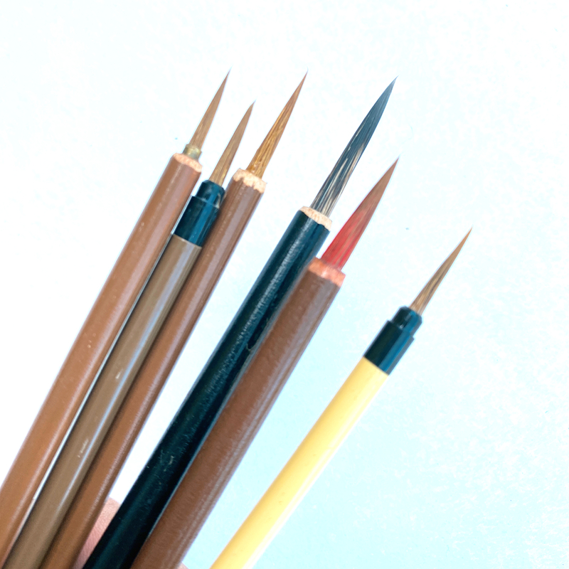 勾线毛笔国画工笔国画毛笔