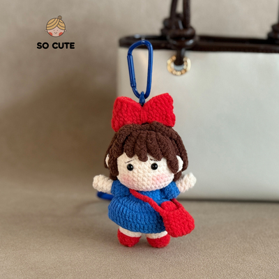 socute 可爱魔女宅急便包包挂件挂饰钥匙扣挂件小众高级感礼物
