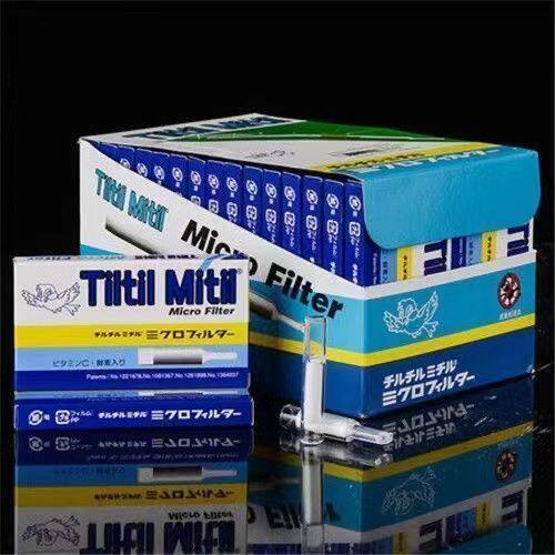 正品Tiltil Mitil蓝鸟烟嘴过滤器男清肺日本小鸟过滤烟嘴300支