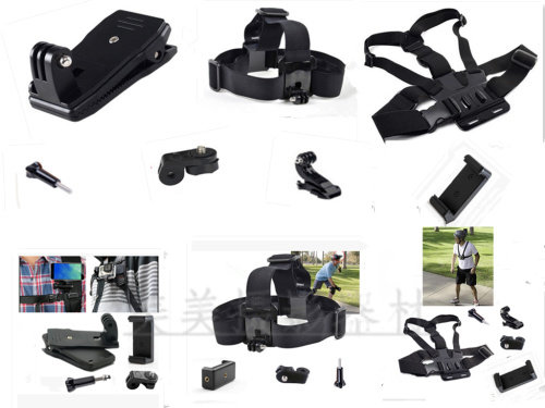 适用gopro配件套装 头戴式胸前固定手机架户外直播摄像机拍摄支架|ruв категории Цифровые аксессуары, аксессуары для мобильных телефонов, телефон скобка/мобильный телефон сиденья - от Buy2taobao.com для оказания профессиональной услуги покупки агента Taobao