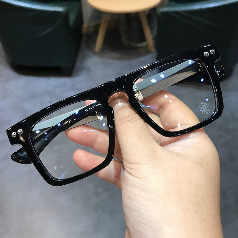 简丹眼镜框ins潮款男女板材