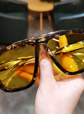 JMM大框飞行员太阳镜男女大脸潮夜视偏光防紫外线遮阳配近视墨镜