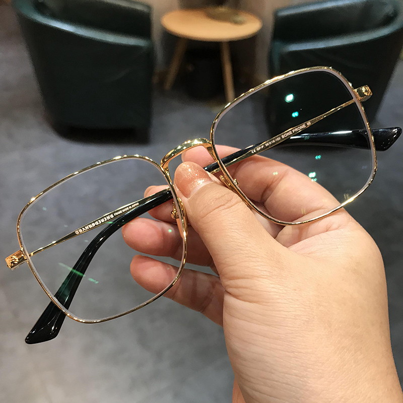 简丹复古男女大框防眼镜架