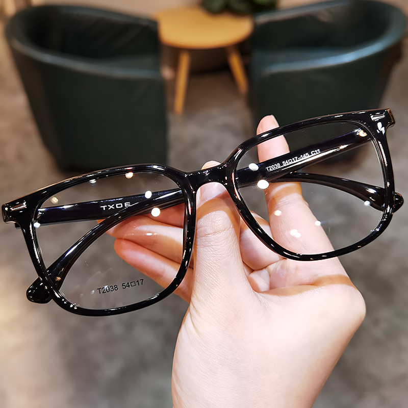 复古全框防蓝光可配近视眼镜