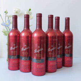 整箱6瓶#澳洲原瓶进口麦克斯红酒黑金奔富max寇兰山干红葡萄酒