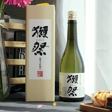 日本原装进口獭祭45四割五分濑祭纯米大吟酿50清酒日本烧酒720ML