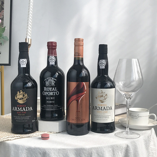 葡萄牙荣耀波尔图宝石红波特酒巧克力红酒波特舰队加强型甜葡萄酒