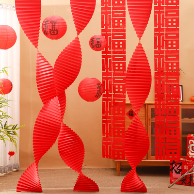 2026马年挂布新年过年装饰品商场幼儿园春节活动氛围场景布置挂件