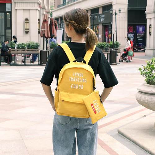 学院风背包大容量学生书包